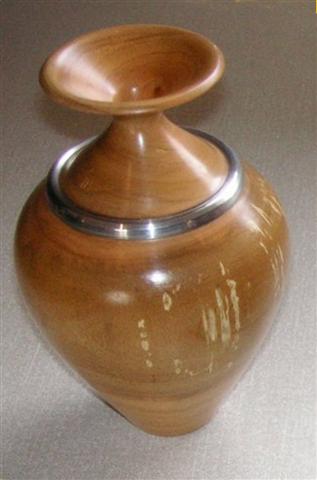 Another vase by Pat Hughes